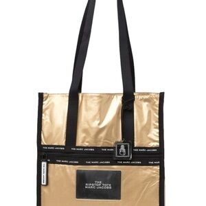 Marc Jacobs Gold Ripstop Tote